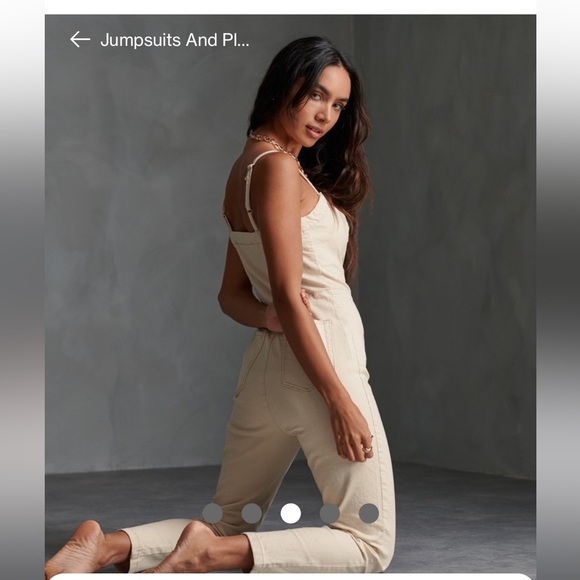 Superdry Button Through Jumpsuit - Picture 14 of 16